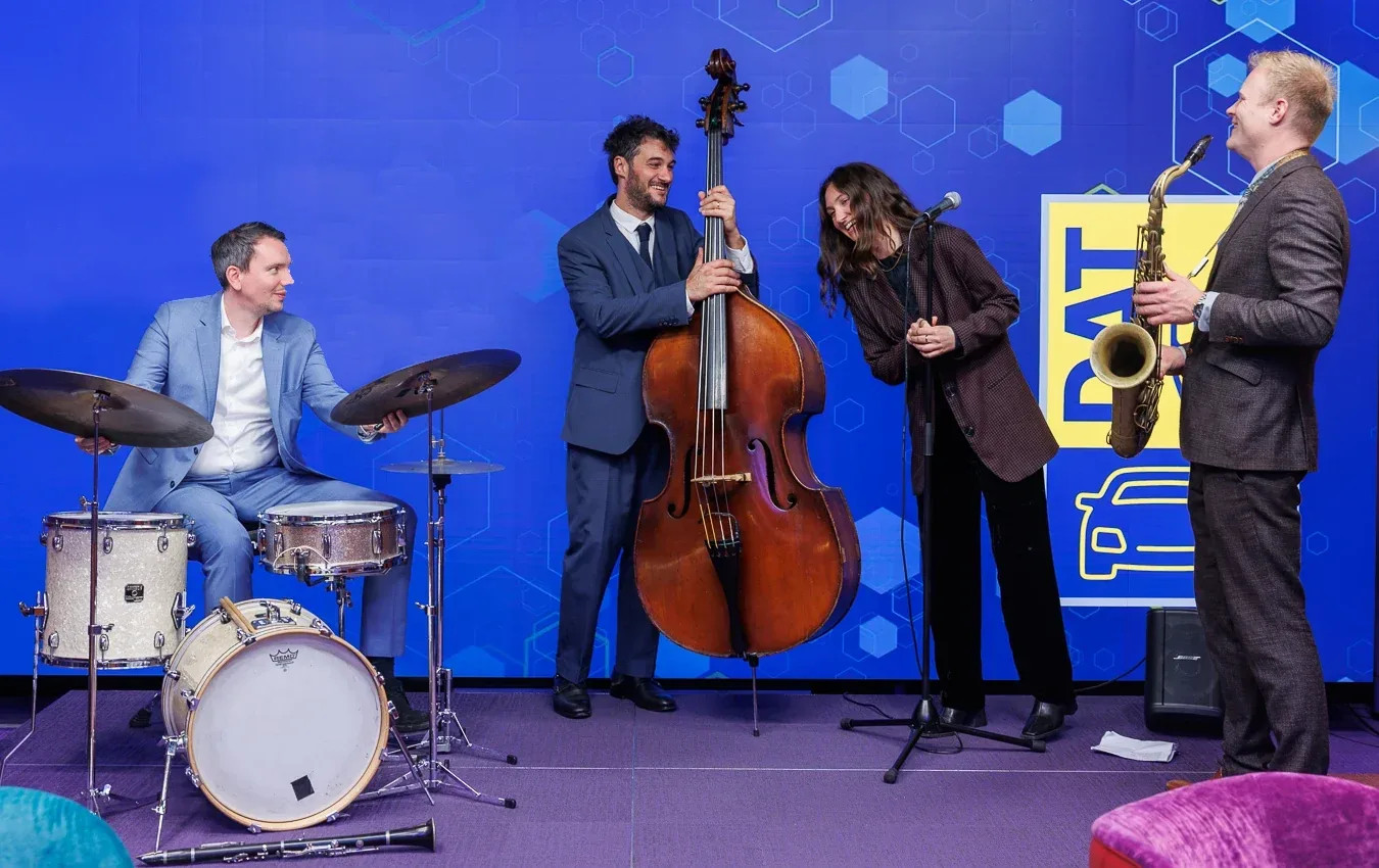 Live Jazz Band performing at a corporate event in Berlin
